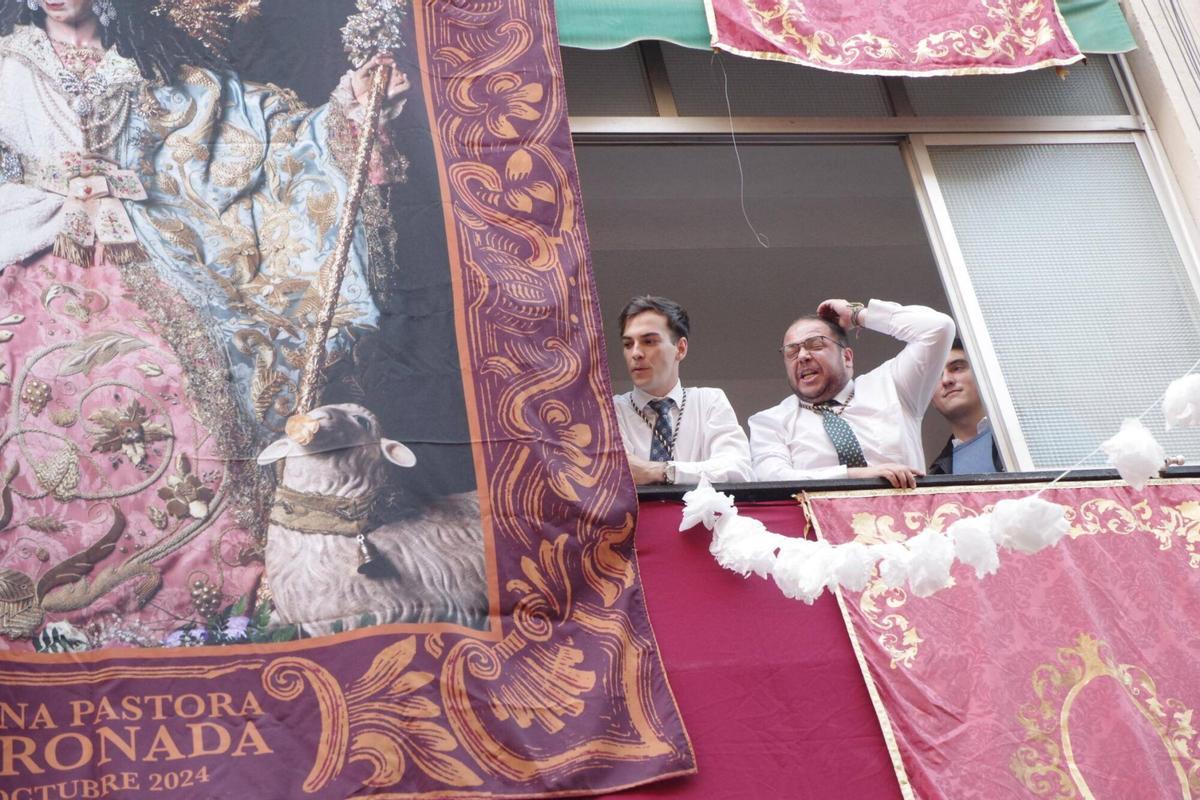 Procesión de la Divina Pastora por el barrio de Capuchinos