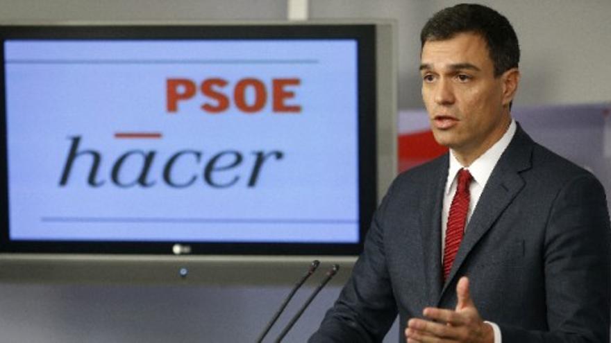 Sánchez remarca en San Sebastián que el PSOE es &quot;el cambio seguro&quot;