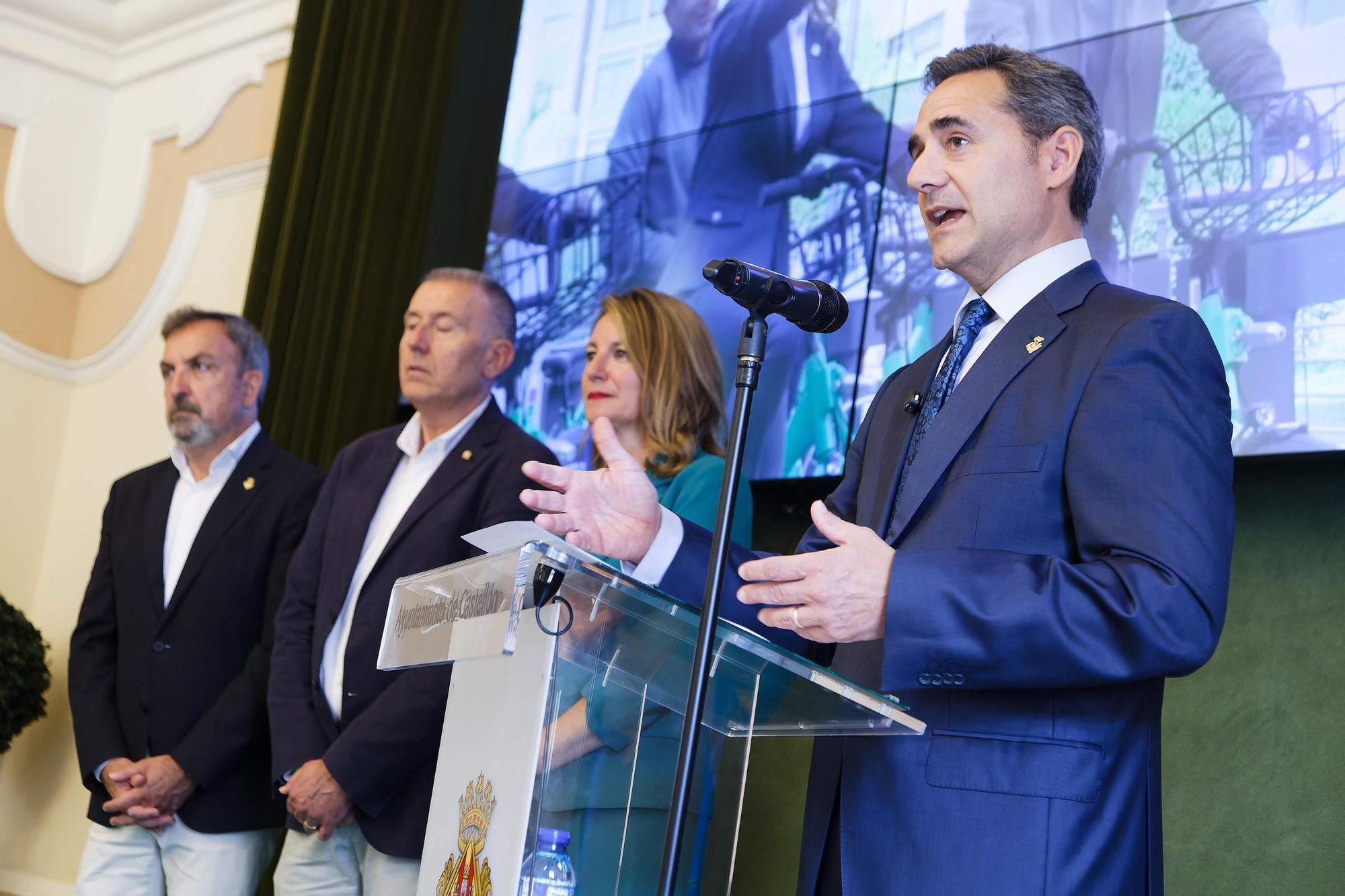Todas las imagenes del balance de mitad de legislatura del equipo de gobierno de Castelló