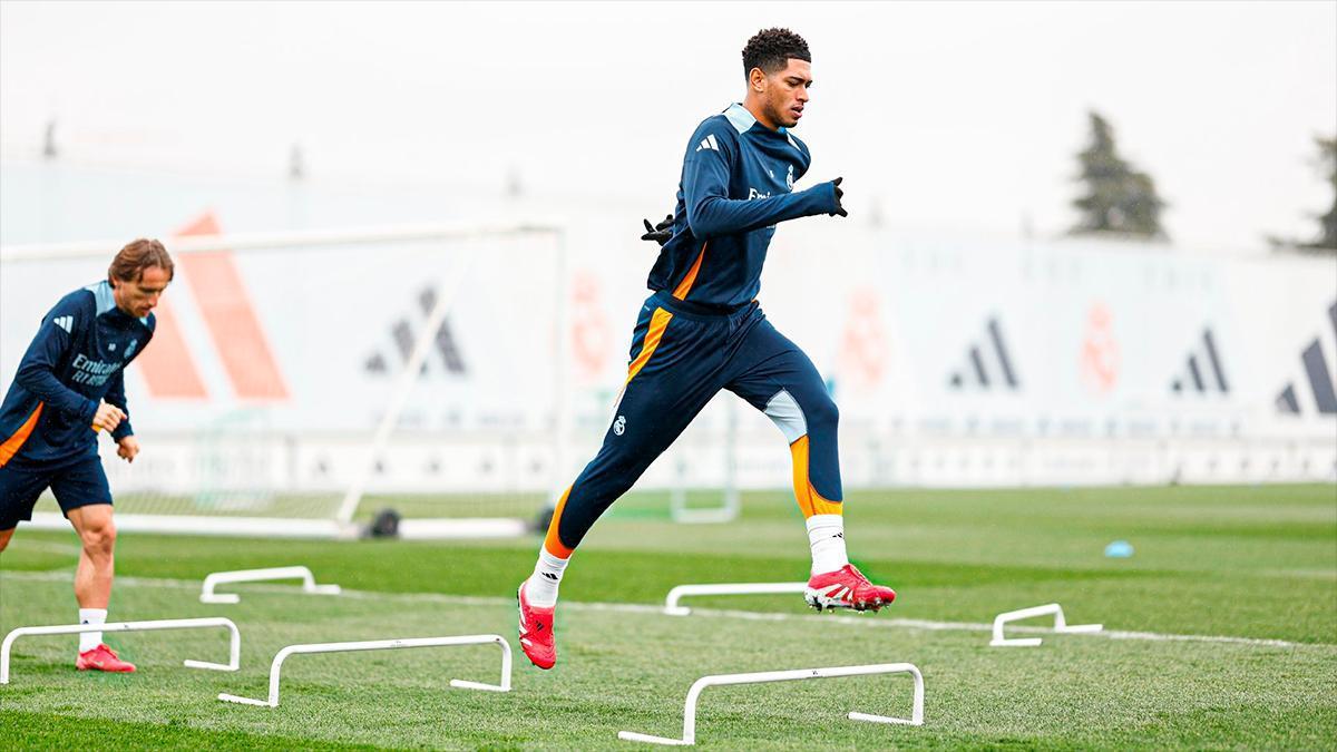 Así ha sido el último entrenamiento del Real Madrid antes del partido frente al Valladolid
