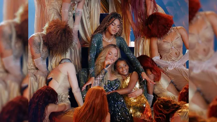 El tierno momento de Beyonc谷 con sus hijas: todas juntas en el escenario dan comienzo al esperado 'Cowboy Carter Tour'