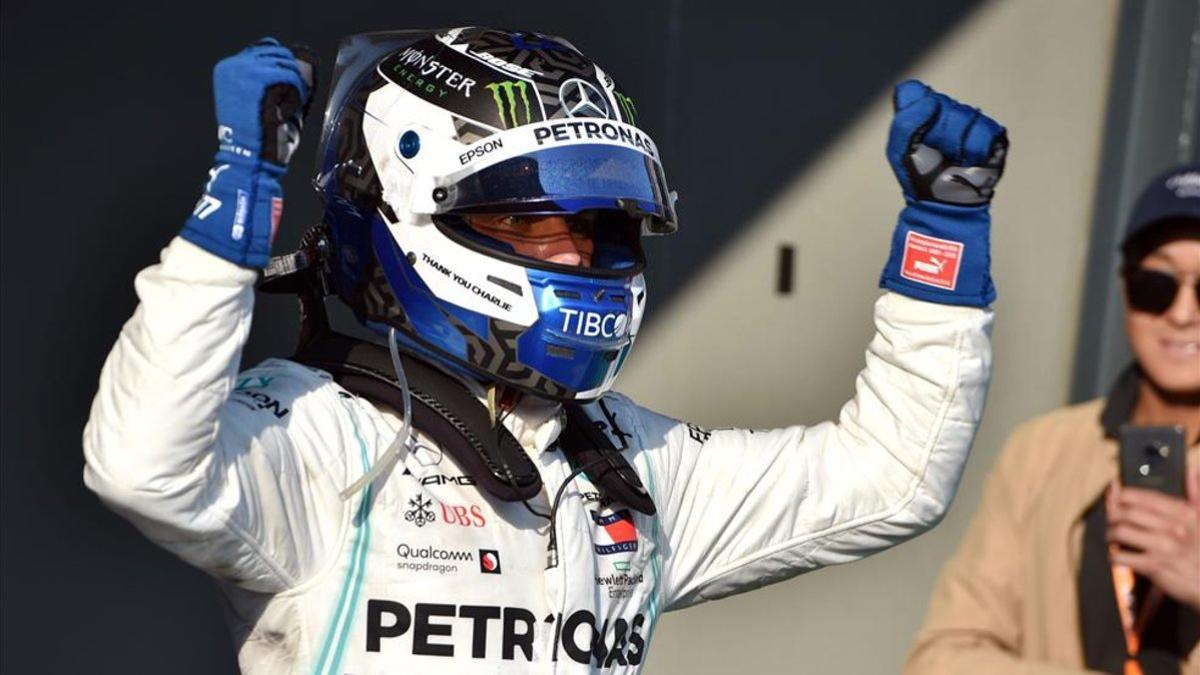 undefinedmercedes  finnish driver valtteri bottas celebrate190317082829