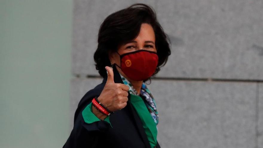 La presidenta del Banco Santander, Ana Botín.