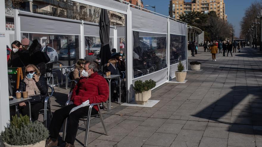Los hosteleros reclaman que las terrazas de Zamora se mantengan durante todo el año