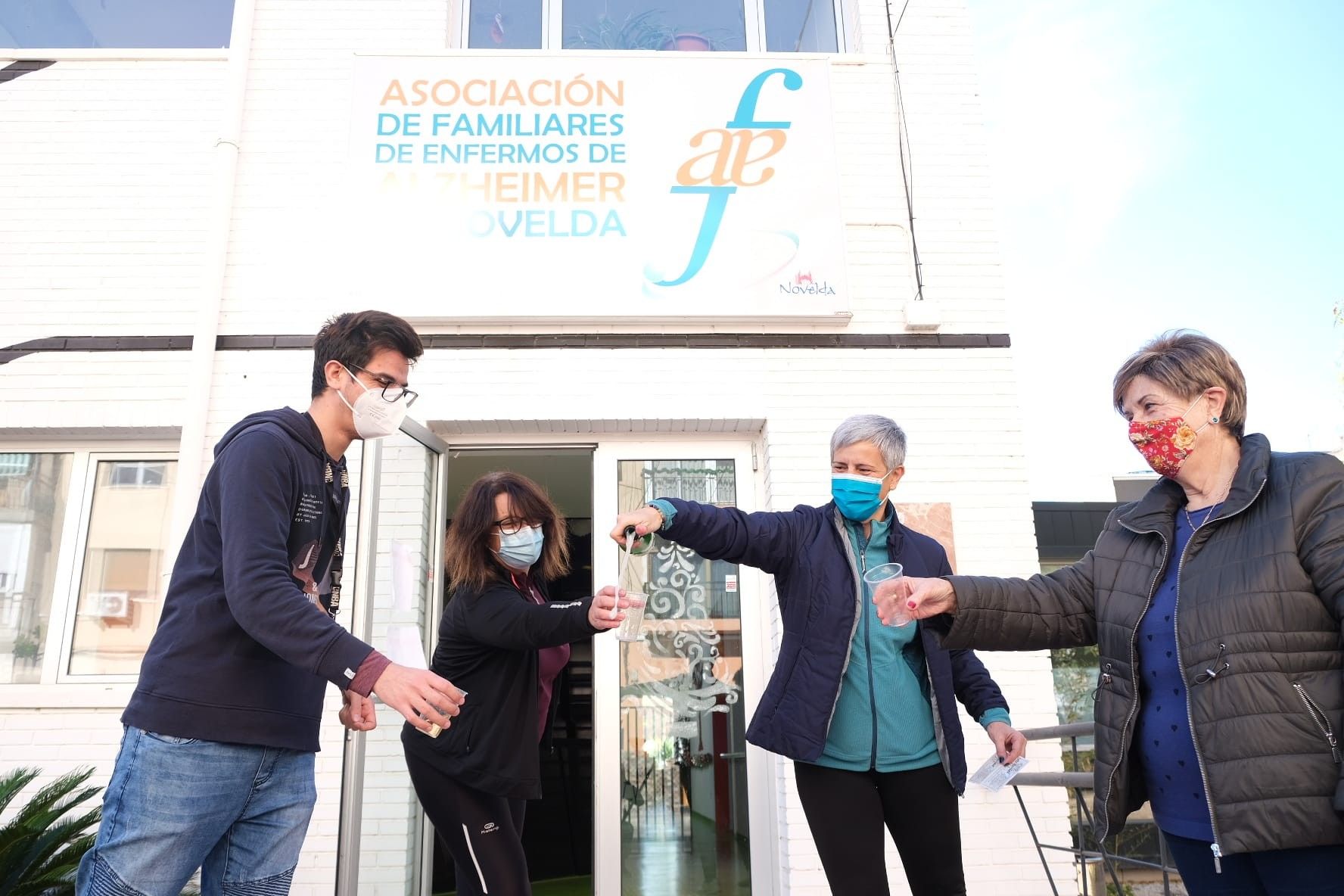 La Asociación de Alzheimer, gran afortunada del quinto premio caído en Novelda