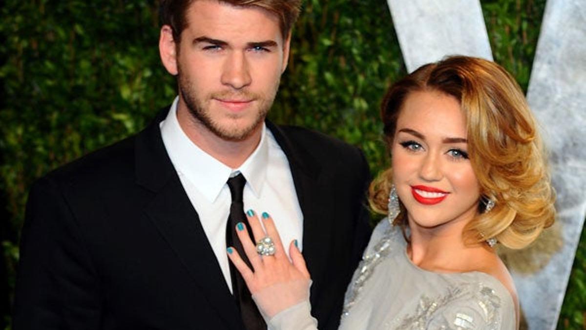 Liam Hemsworth y Miley Cyrus comprometidos