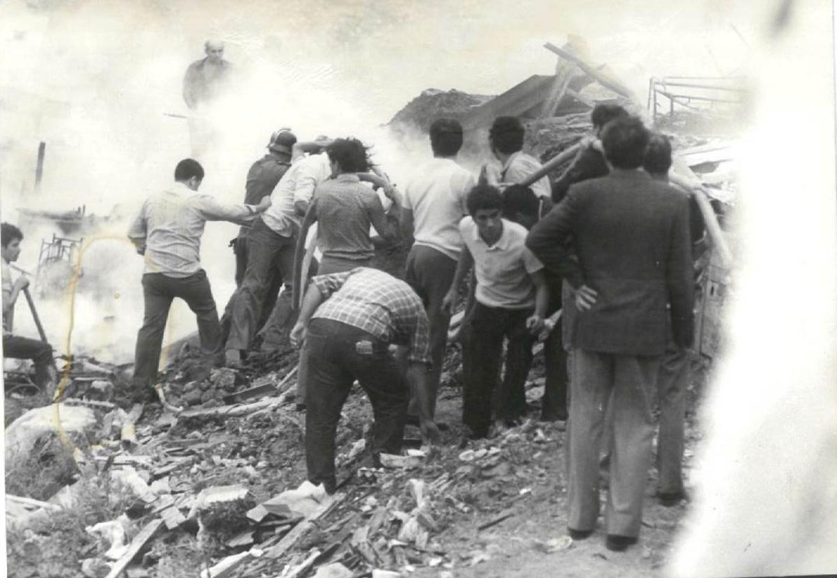 El incendio que aceleró la llegada de los primeros vecinos al Polígono de San Cristóbal