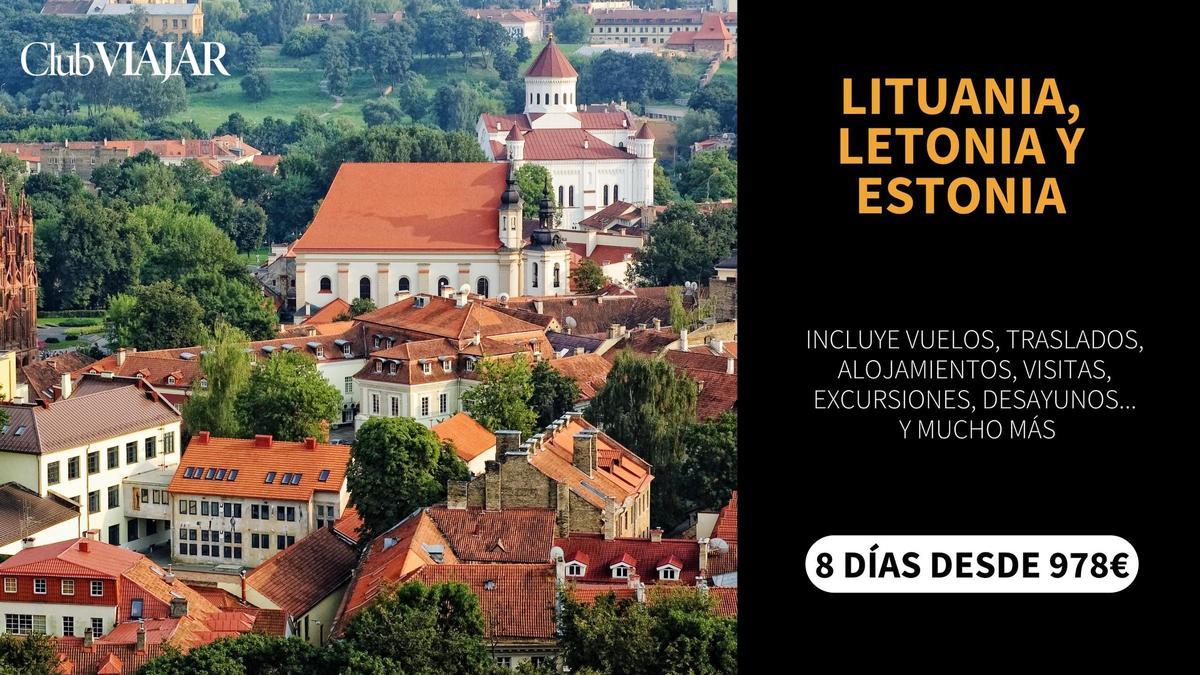 Podrás conocer Lituania, Letonia y Estonia junto a Club VIAJAR