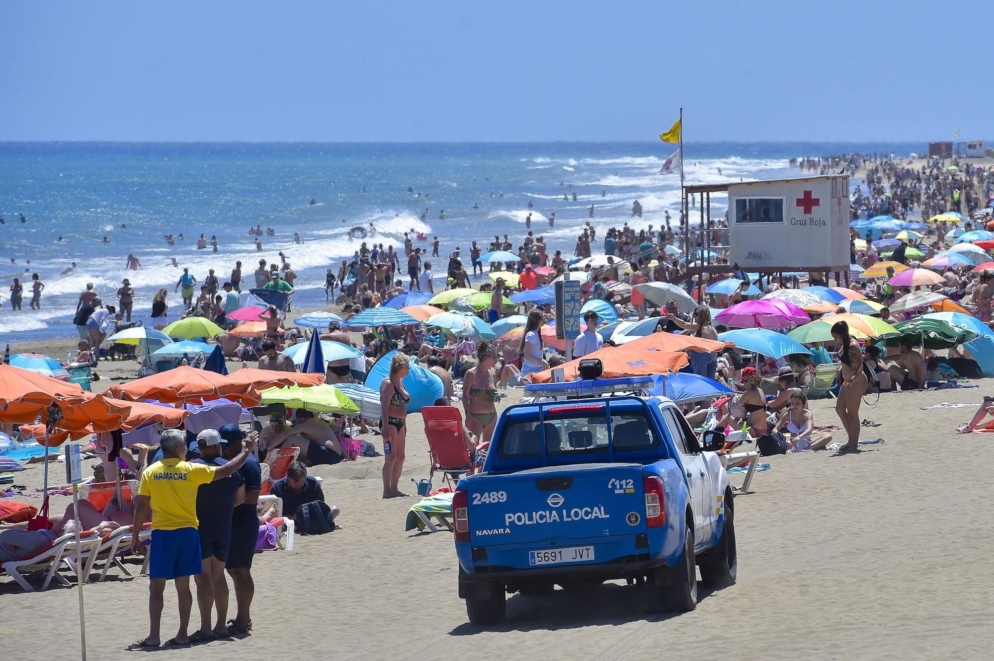 Playa del Inglés en Semana Santana