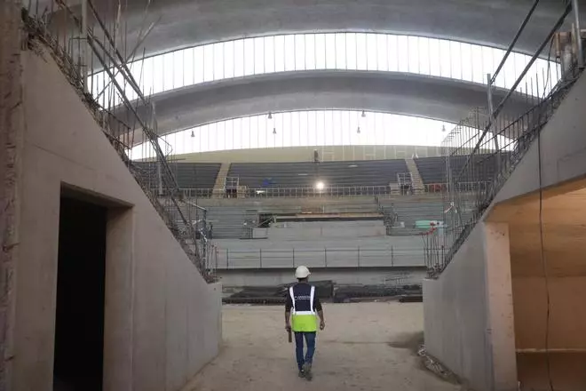 VIDEO: Así ha sido la impresionante transformación del Palacio de los Deportes de Oviedo