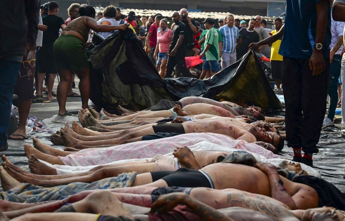 128 morts en una operació antinarco a Rio de Janeiro