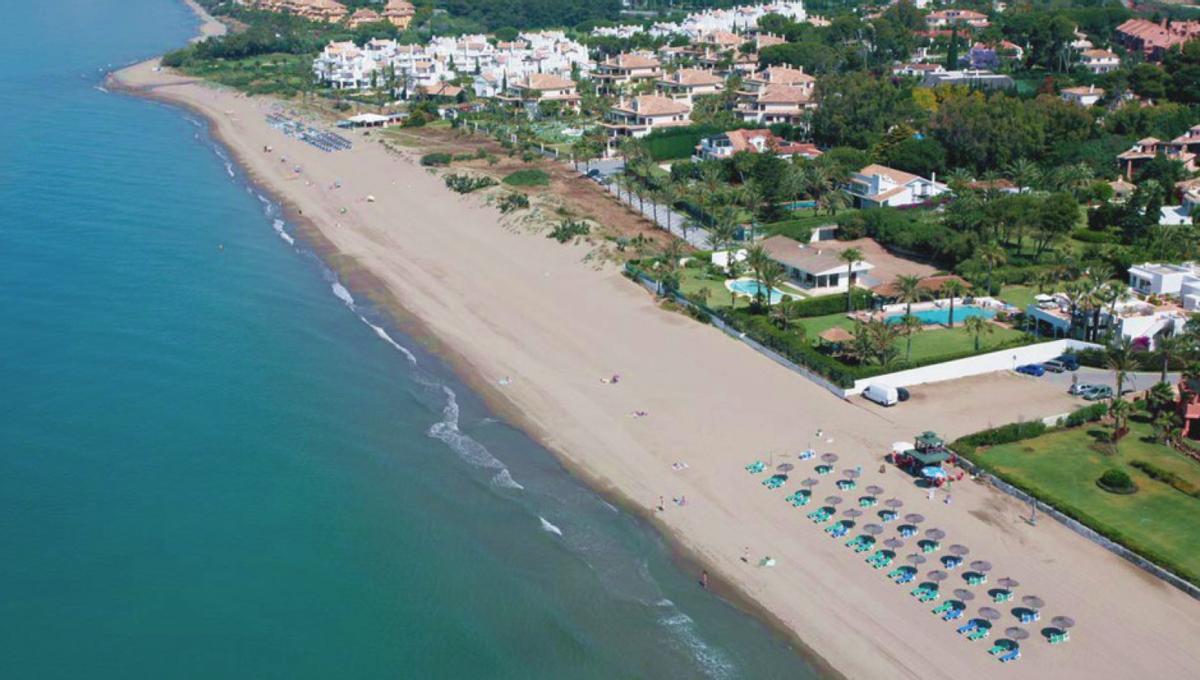 Playa Los Monteros en Marbella.