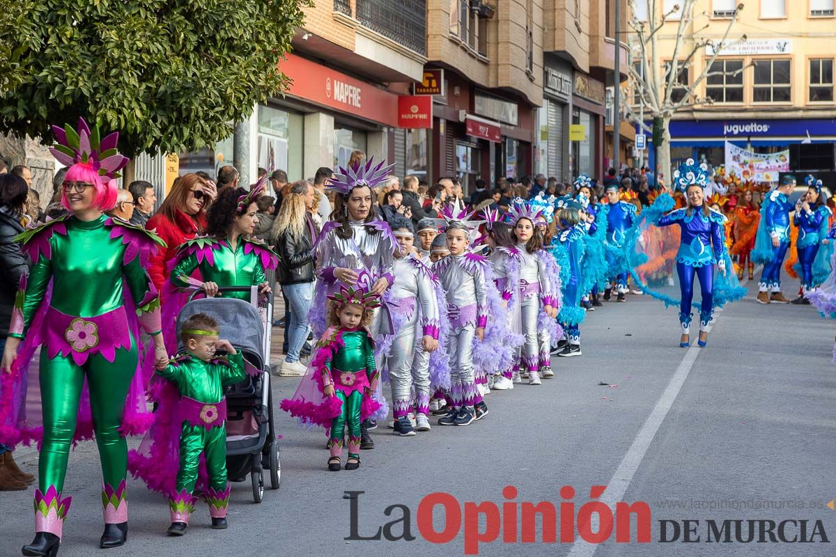 Los niños toman las calles de Cehegín en su desfile de Carnaval