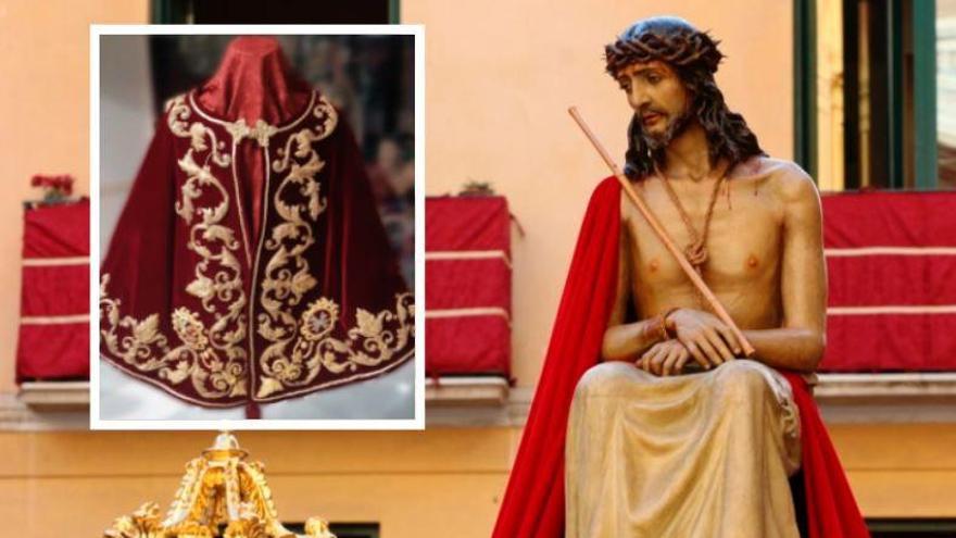 El Cristo de Estudiantes lucirá la clámide del de San Esteban de Sevilla en el Vía Crucis