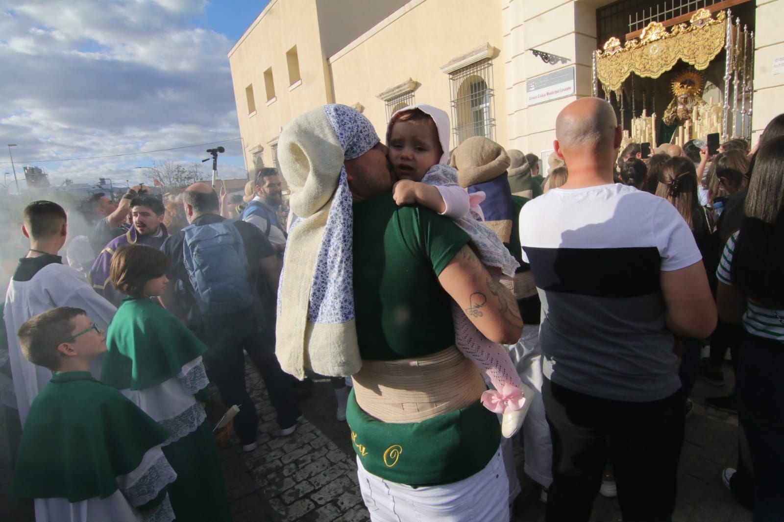 La salida de María Santísima de la O por Fátima, en imágenes