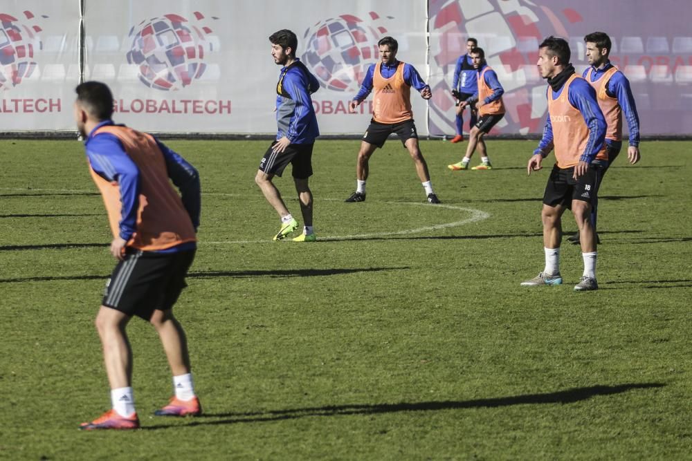 Entrenamiento del Real Oviedo