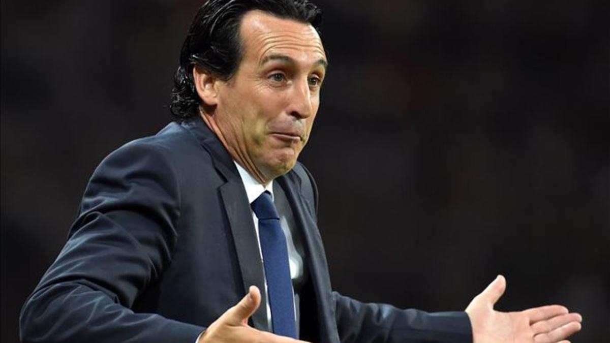 Unai Emery cree que la suerte no ha acompañado al PSG en varios partidos