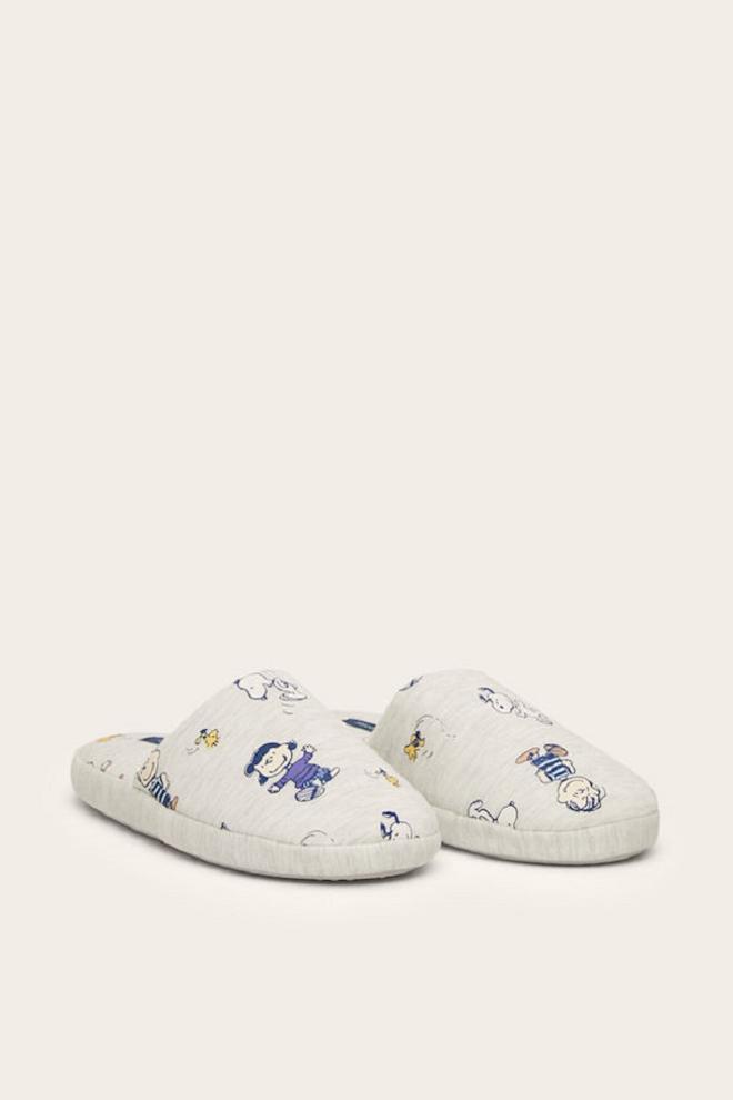 Zapatillas estampadas de Snoopy, de Women’secret