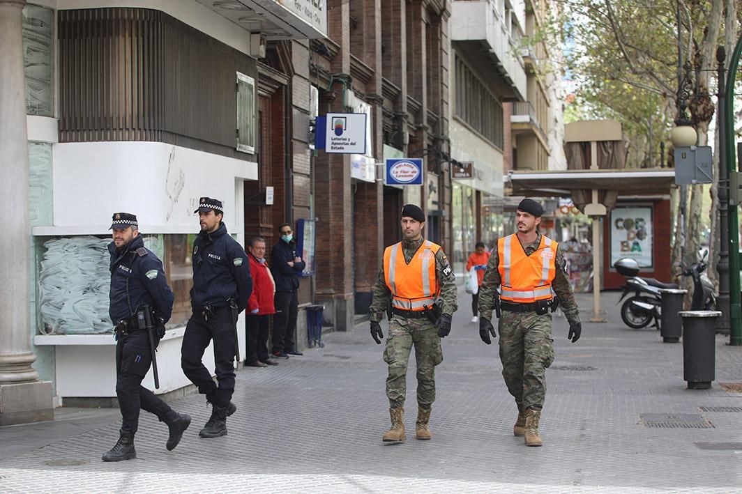 Despliegue de la Brigada X por la crisis del coronavirus