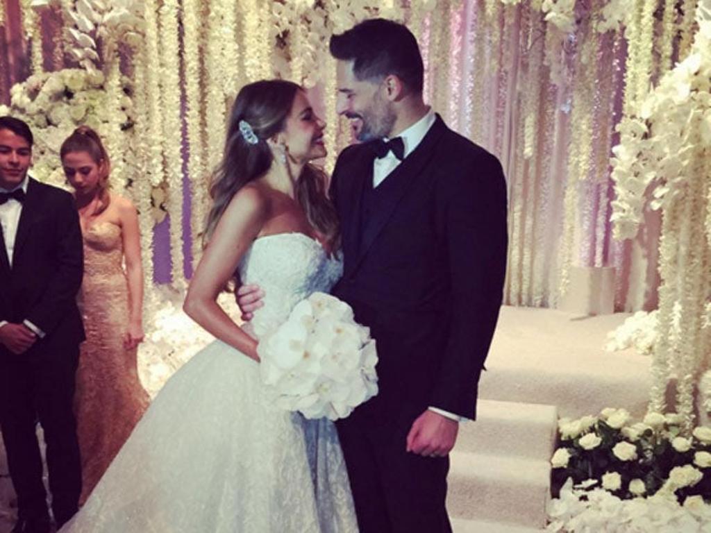 Sofia Vergara y Joe Manganiello ya son marido y mujer