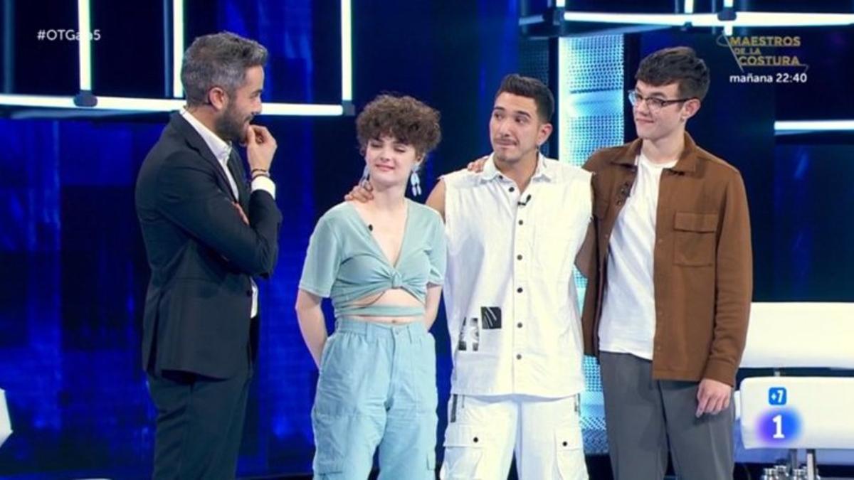 Anne, Bruno y Flavio, los nominados de la Gala 5 de OT 2020