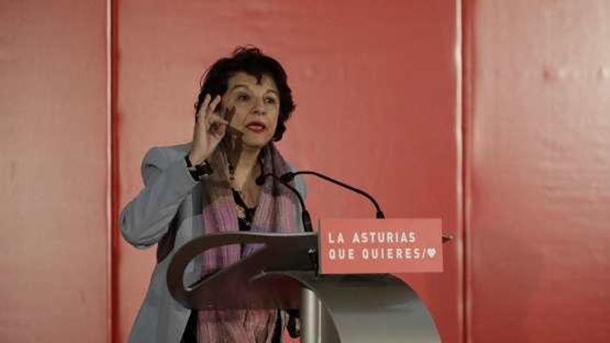 Soledad Murillo durante su intervención en Gijón.