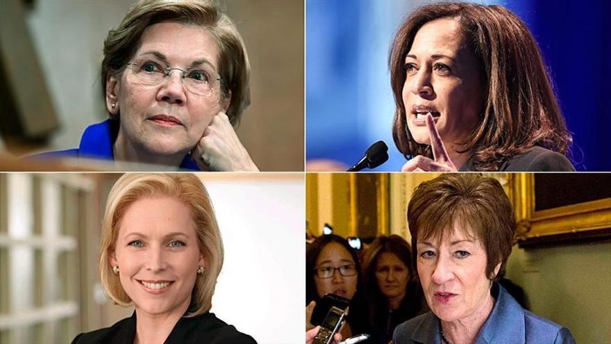 Cuatro mujeres para las elecciones del 2020 en EEUU