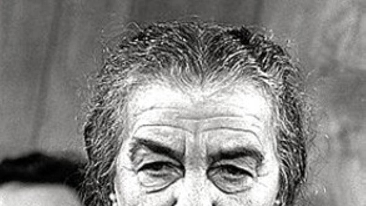 Golda Meir, en 1973.