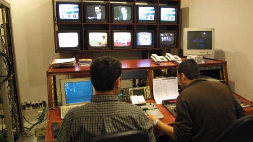 Las instalaciones de Tele Elx, emisora local decana de la Comunidad, en foto de archivo.