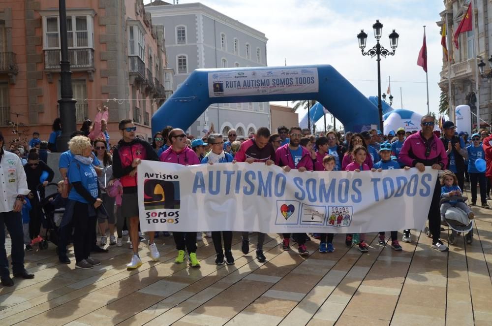 Marcha Autismo Somos Todos de Cartagena