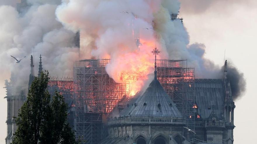 Das Feuer entstand am Montagabend (15.4.)