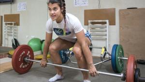 Banyoles (Pla de l Estany) 02 03 2020  Aina Cid entrenant al CN Banyoles  Foto de Gloria Sanchez iconna