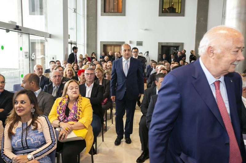 24.05.18. Las Palmas de Gran Canaria. Presentación del nuevo presidente de la Autoridad Portuaria de Las Palmas, Juan José Cardona. Foto Quique Curbelo  | 24/05/2018 | Fotógrafo: Quique Curbelo