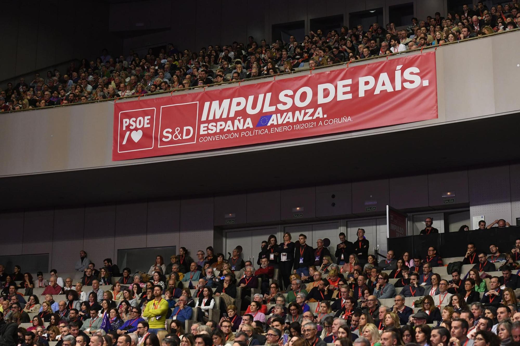 Última jornada de la convención del PSOE en A Coruña