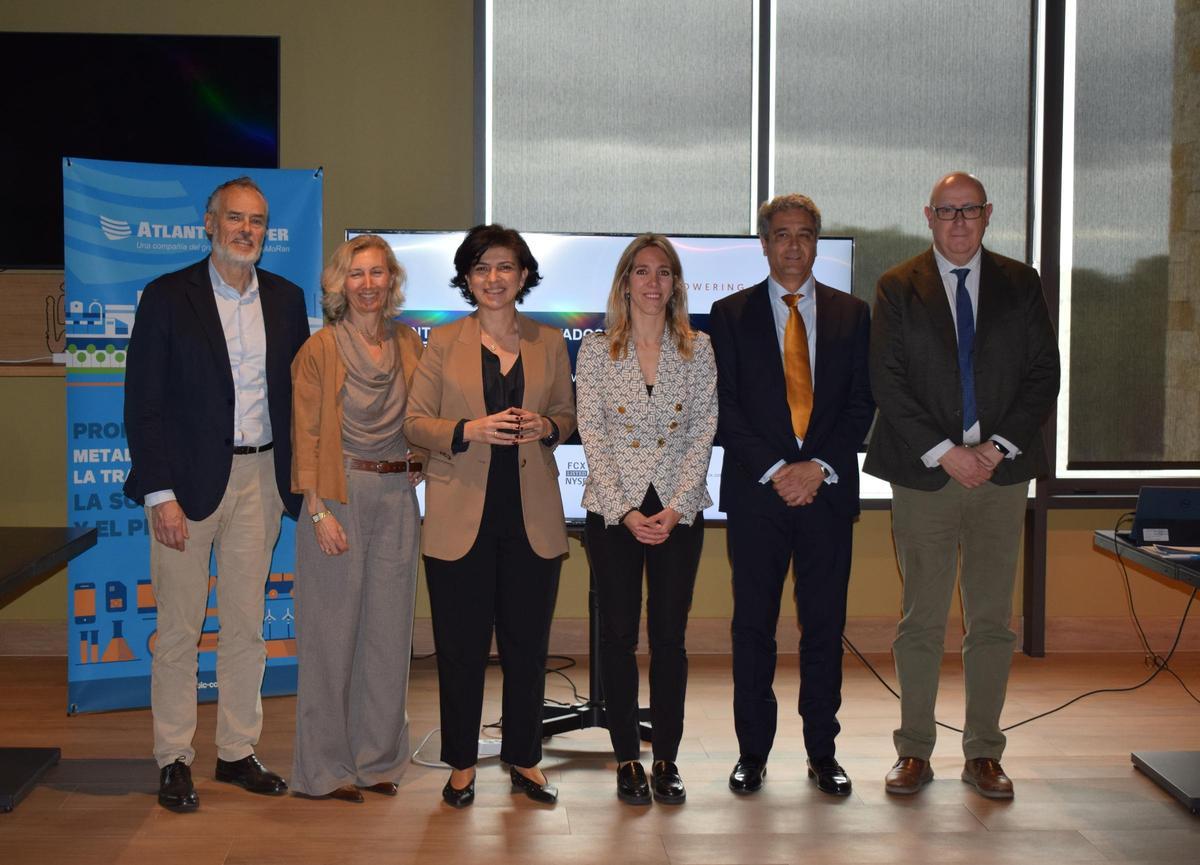 Presentación del balance de resultados de Atlantic Copper en 2025.