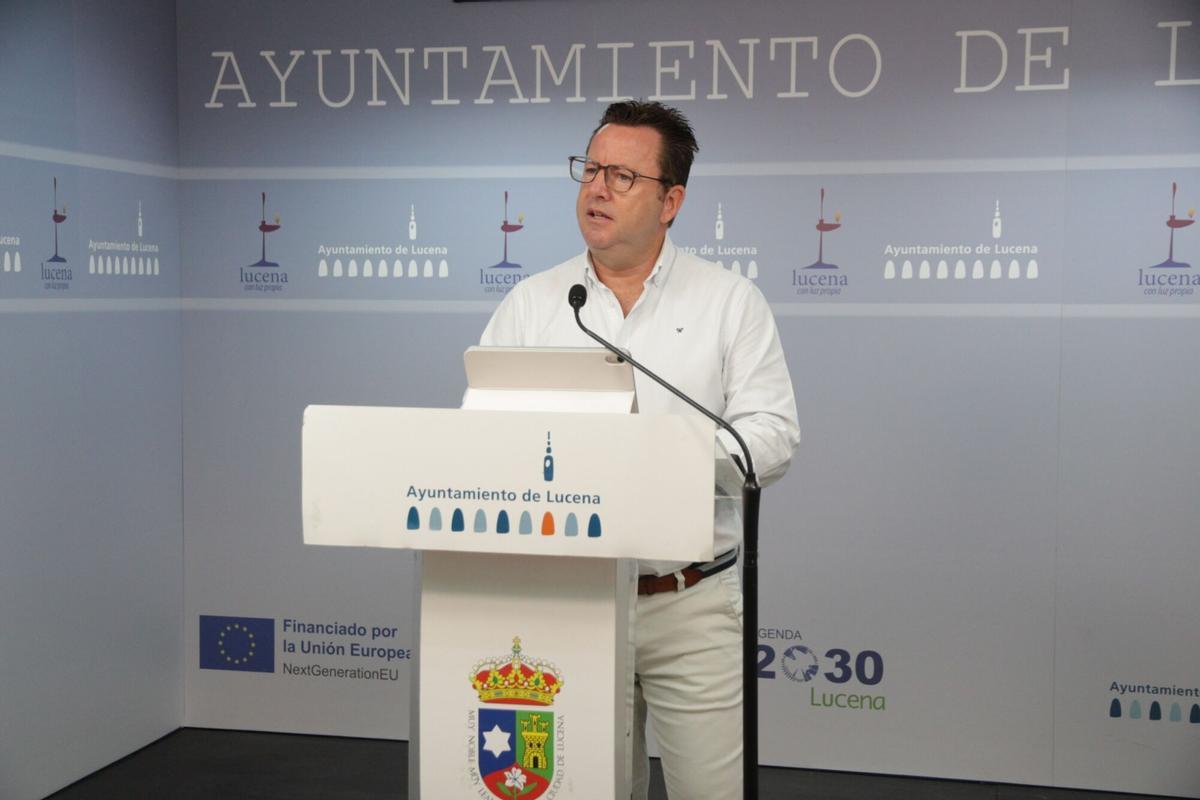 Francis Aguilar, concejal de Recursos Humanos del Ayuntamiento de Lucena.