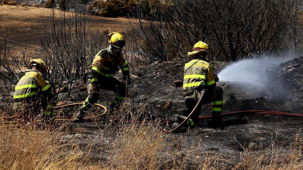 El incendio de las Cinco Villas, por fin estabilizado tras calcinar 15.000 hectáreas
