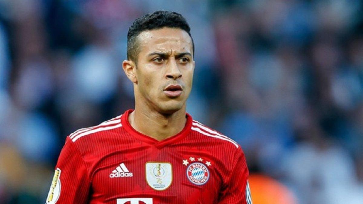 Thiago Alcántara no atraviesa su mejor momento en el Bayern