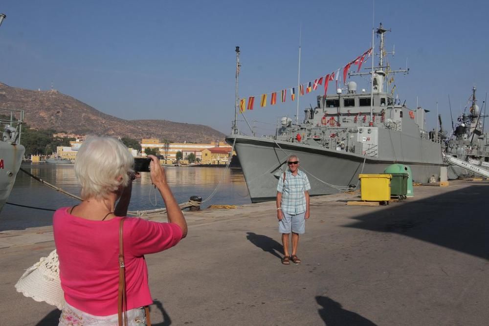 Jornada de puertas abiertas en el Arsenal de Cartagena