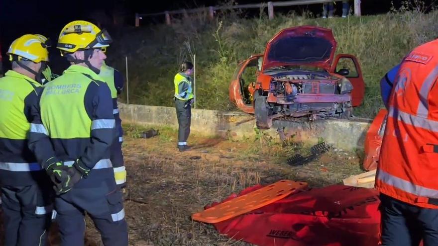 Von der Straße in Finca gerast: Junger Mann stirbt bei Autounfall auf Mallorca