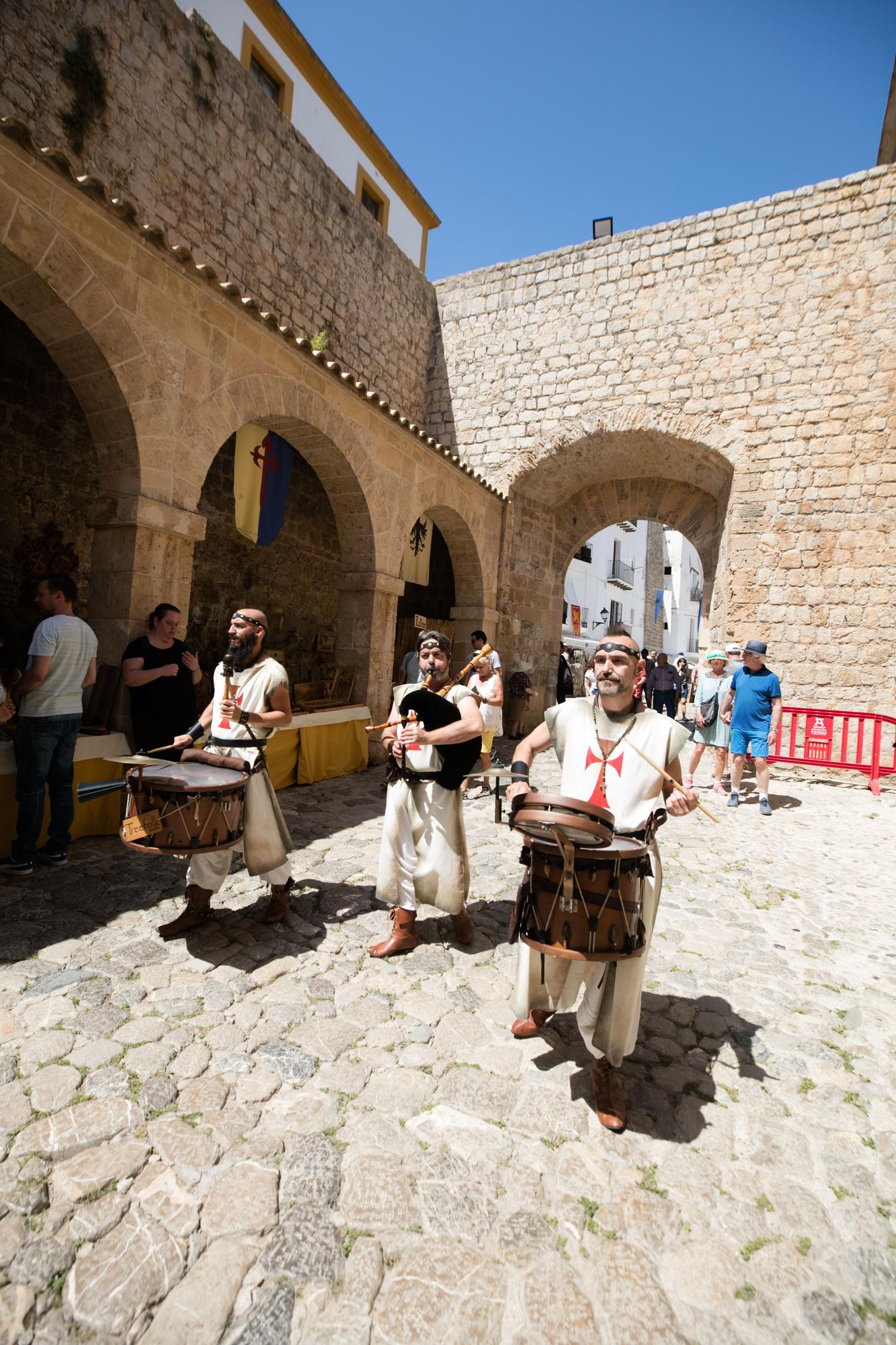 Así ha transcurrido la segunda jornada de la Feria Medieval de Ibiza