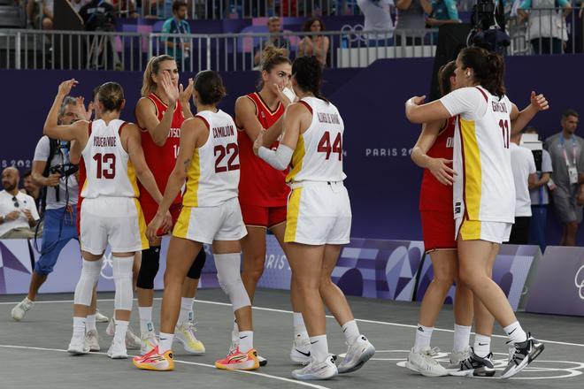 Baloncesto 3x3 : España - Alemania