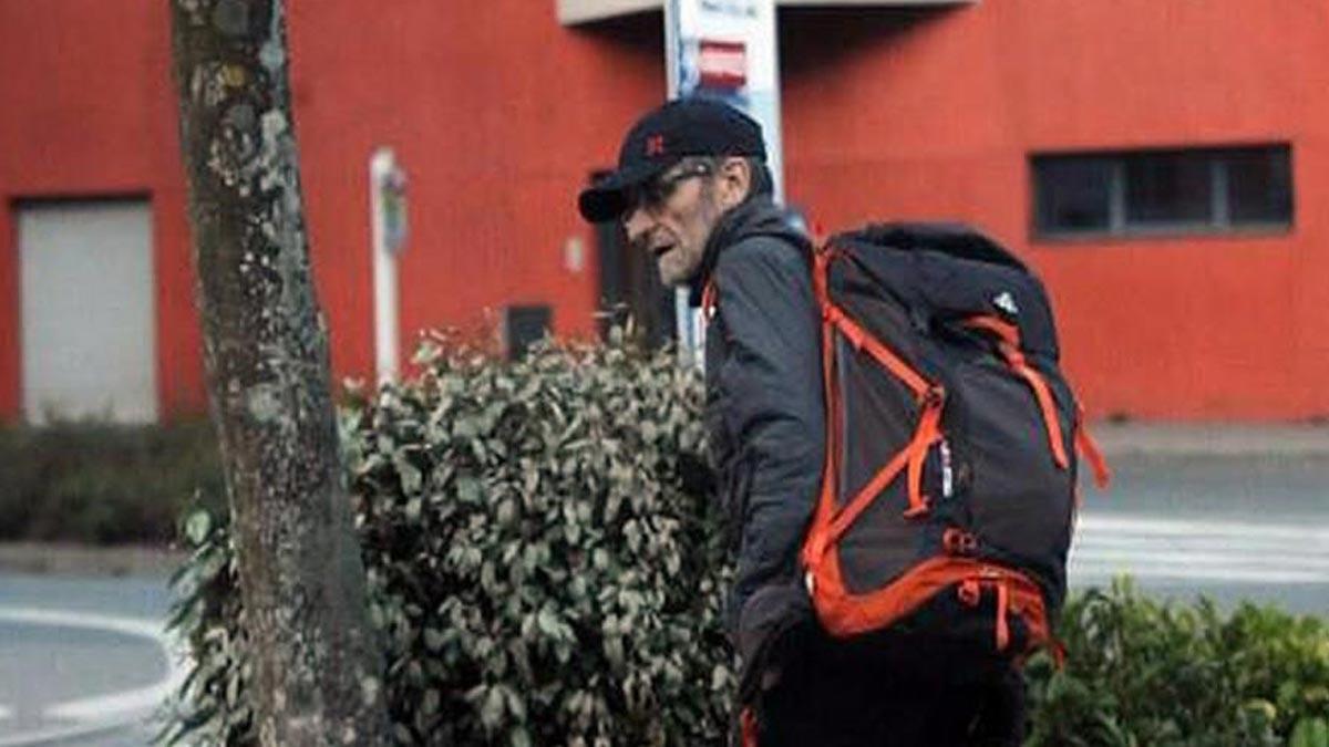 La justicia francesa deja en libertad a Josu Ternera. La foto es la última imagen del dirigente etarra antes de ser detenido en Sallanches (Francia).