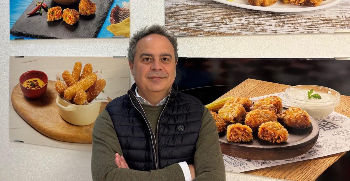 José Alfonso Herrero, en las instalaciones de Freigel en Zamora. | CEDIDA