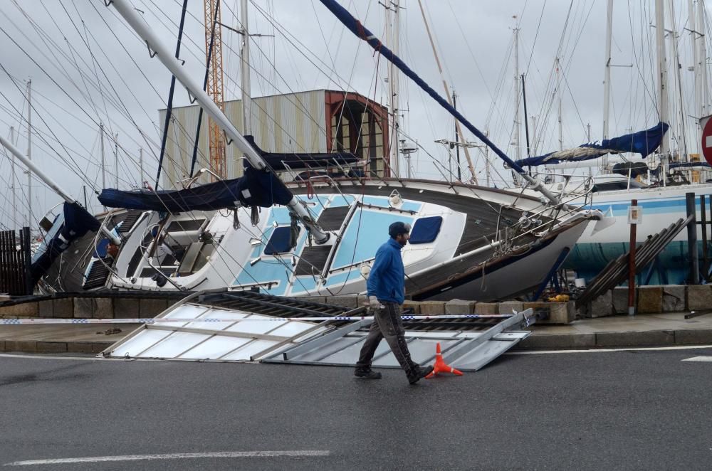 Temporal en Galicia