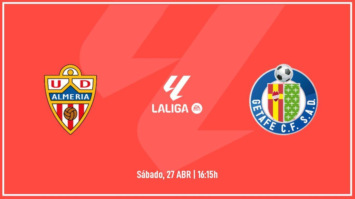 Jornada 33 de LaLiga: previa del encuentro Almería - Getafe