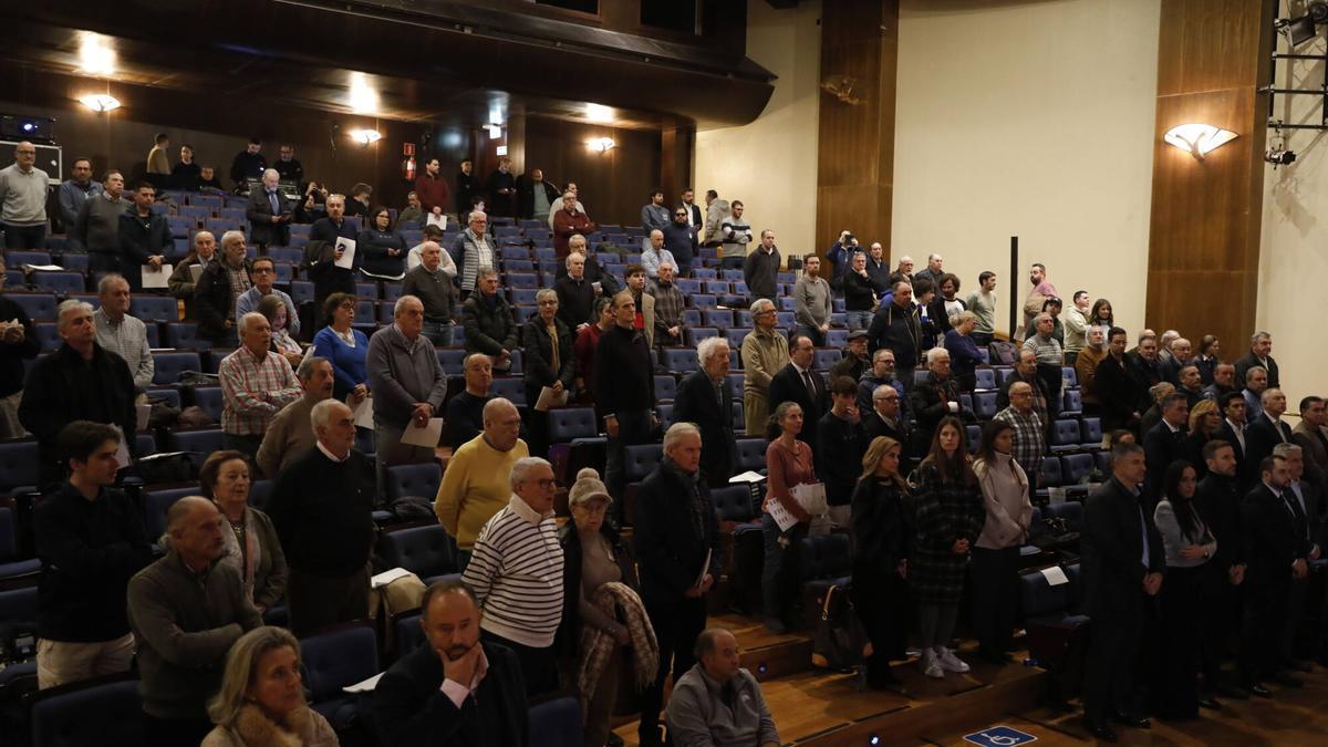 Junta de accionistas del Real Oviedo.