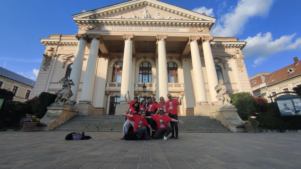 El Aula de Teatro de la UA, presente en Rumanía con "Historia del Comunisme"