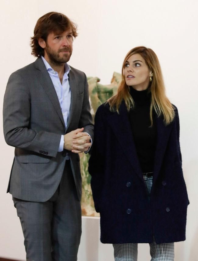 Amaia Salamanca y Rosauro Varo en la feria de arte Arco