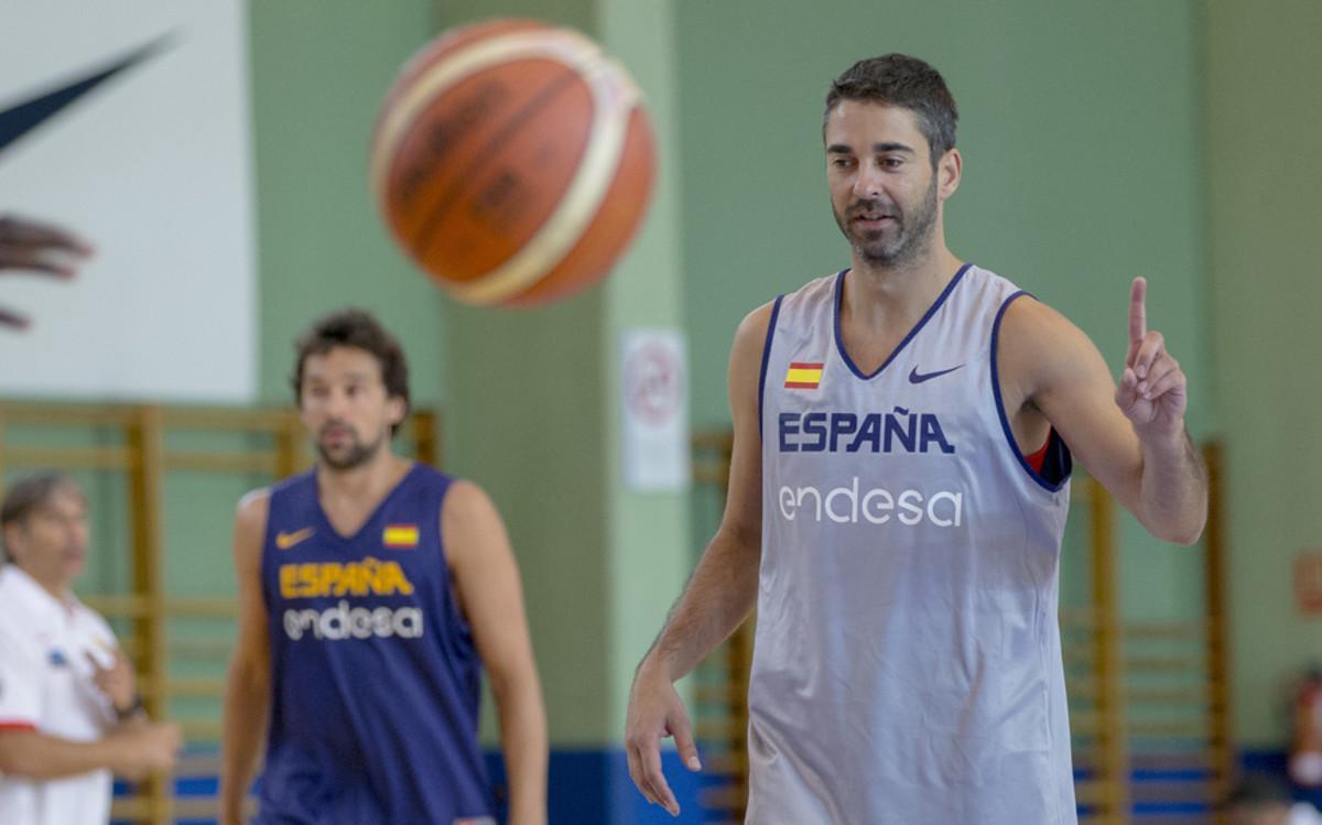 Navarro se prepara en Madrid junto al resto de la selección